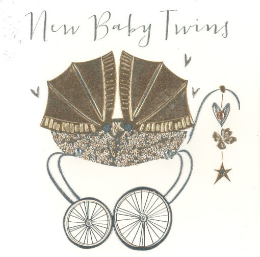 Picture of NEW BABY TWINS CARD